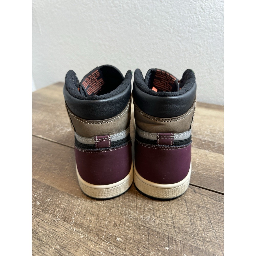 Size 7.5 - Jordan 1 High OG Crafted Brown White Suede Leather (DH3097-001) Shoes - Picture 4 of 7